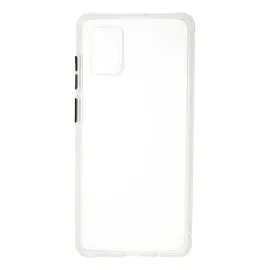 Newface Samsung Galaxy A71 Kılıf Miami Şeffaf Silikon - Şeffaf