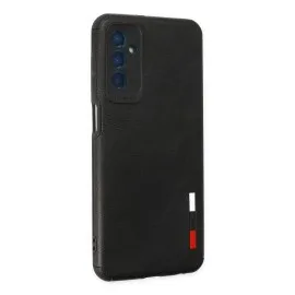 Newface Samsung Galaxy M13 Kılıf Loop Deri Silikon - Siyah
