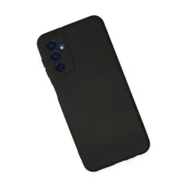 Newface Samsung Galaxy M23 Kılıf Nano Içi Kadife Silikon - Siyah