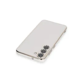 Newface Samsung Galaxy S23 Plus Kılıf Volet Silikon - Beyaz