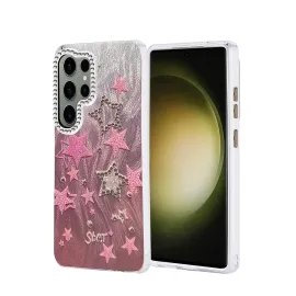 Newface Samsung Galaxy S25 Ultra Kılıf Blade Aynalı Desenli Kapak - Desen 7