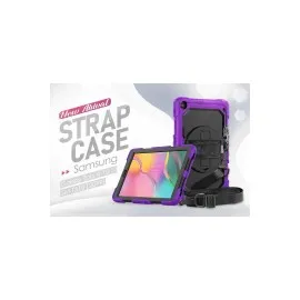 Newface Samsung Galaxy T510 Tab A 10.1 Kılıf Pars Tablet Kapak - Mor