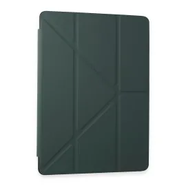 Newface Samsung Galaxy T870 Tab S7 11 Kılıf Kalemlikli Mars Tablet Kılıfı - Koyu Yeşil