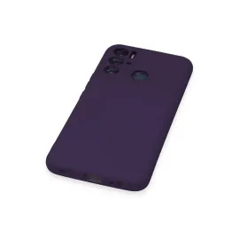 Newface Tecno Pova Neo Kılıf Nano Içi Kadife Silikon - Mor
