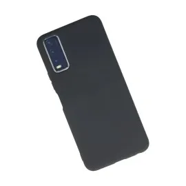 Newface Vivo Y11S Kılıf Nano Içi Kadife Silikon - Gri