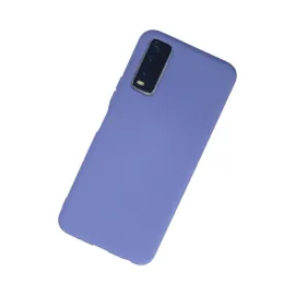 Newface Vivo Y11S Kılıf Nano Içi Kadife Silikon - Lila