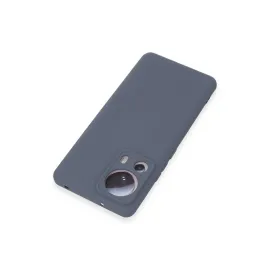 Newface Xiaomi Mi 13 Lite Kılıf Nano Içi Kadife Silikon - Gri