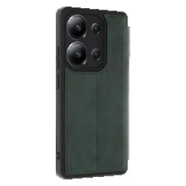 Newface Xiaomi Redmi 15C 4G Flip Cover - Yeşil