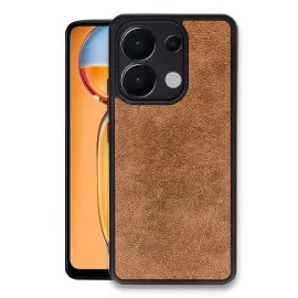 Newface Xiaomi Redmi Note 13 4G Kılıf Aras Deri Kapak - Taba