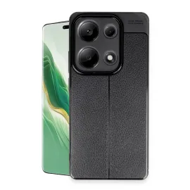 Newface Xiaomi Redmi Note 13 Pro 4G Kılıf Auto Focus Kapak - Siyah