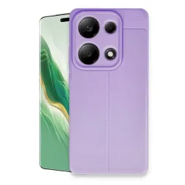Newface Xiaomi Redmi Note 13 Pro 4G Kılıf Auto Focus Kapak - Lila
