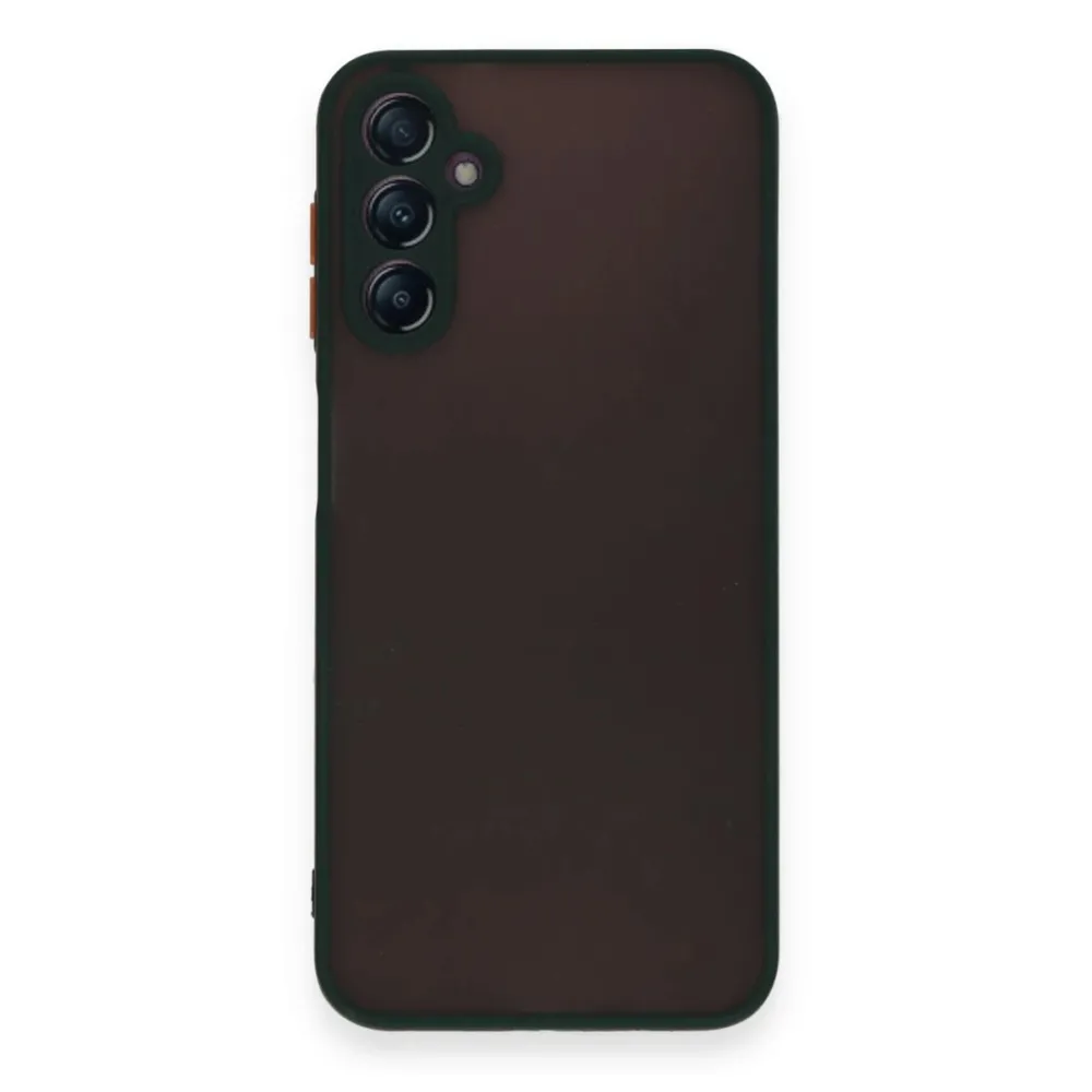 Newface Samsung Galaxy A25 5G Kılıf Montreal Silikon Kapak - Yeşil