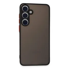 Newface Samsung Galaxy S24 Kılıf Montreal Silikon Kapak - Siyah