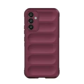 Newface Samsung Galaxy A15 4G Kılıf Optimum Silikon - Bordo