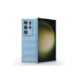 Newface Samsung Galaxy S24 Ultra Kılıf Optimum Silikon - Sky Blue