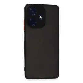 Newface İnfinix Hot 30 4G Kılıf Montreal Silikon Kapak - Siyah