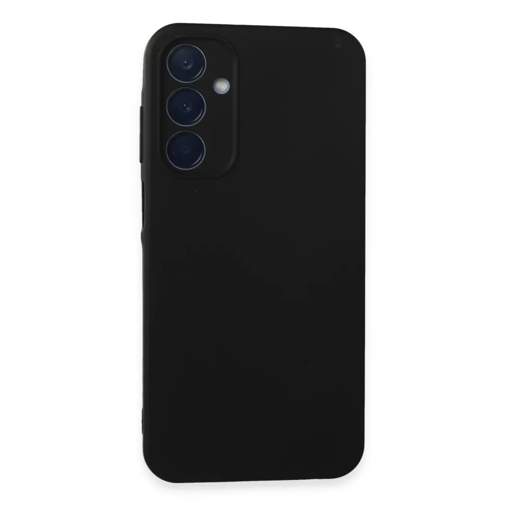 Newface Samsung Galaxy A25 5G Kılıf Nano Içi Kadife Silikon - Siyah