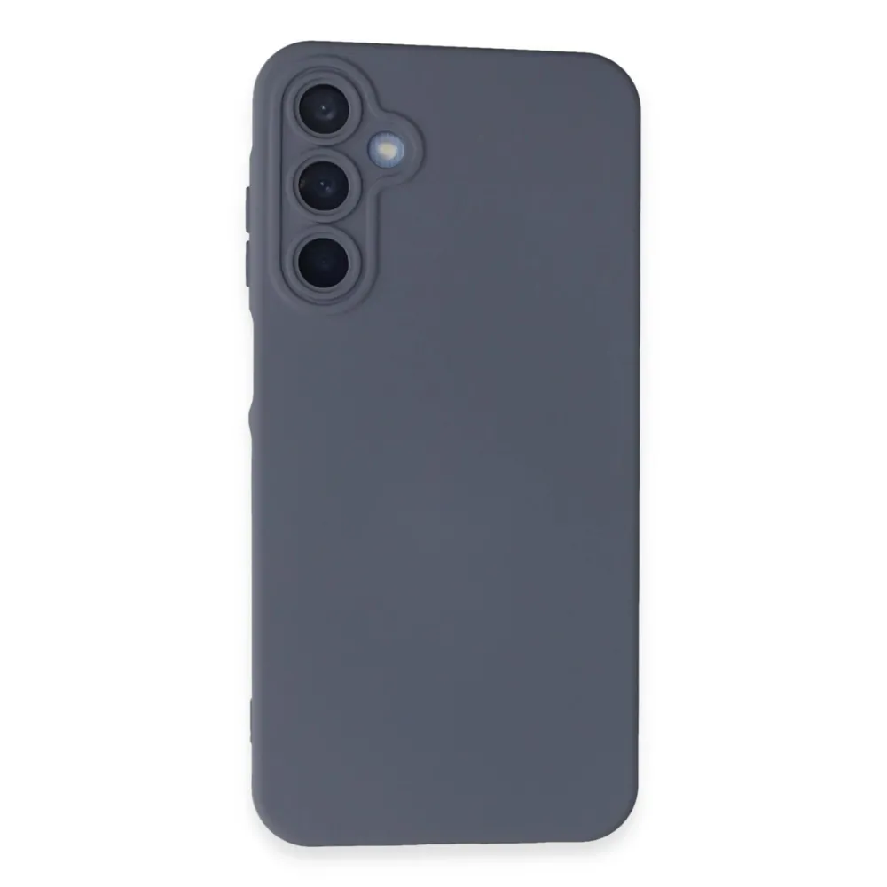 Newface Samsung Galaxy A25 5G Kılıf Nano Içi Kadife Silikon - Gri