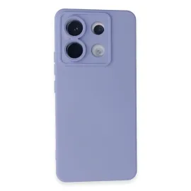Newface Xiaomi Redmi Note 13 Pro 5G Kılıf Nano Içi Kadife Silikon - Lila