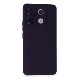 Newface Xiaomi Redmi Note 13 Pro 5G Kılıf Nano Içi Kadife Silikon - Mor
