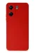 Newface Xiaomi Redmi 13C Kılıf Nano Içi Kadife Silikon - Kırmızı