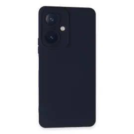 Newface Vivo Y27 Kılıf Nano Içi Kadife Silikon - Lacivert