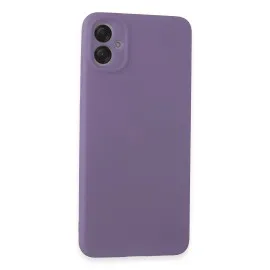 Newface Samsung Galaxy A05 Kılıf First Silikon - Lila