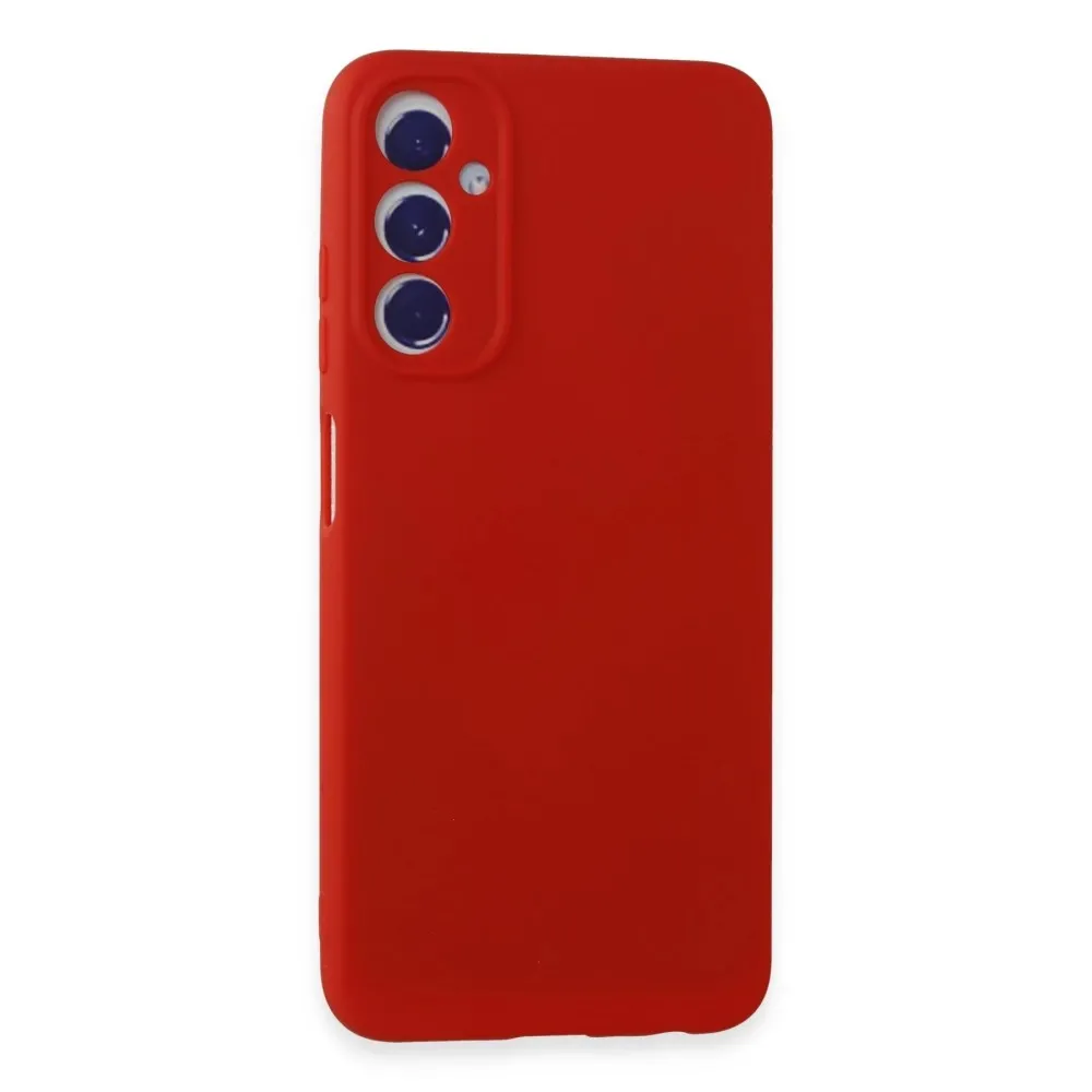Newface Samsung Galaxy A05S Kılıf First Silikon - Kırmızı