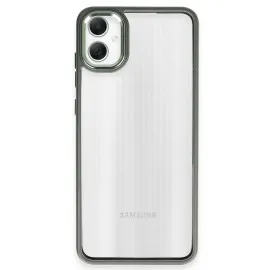 Newface Samsung Galaxy A05 Kılıf Power Silikon - Koyu Yeşil