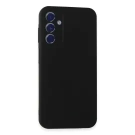 Newface Samsung Galaxy A15 4G Kılıf First Silikon - Siyah