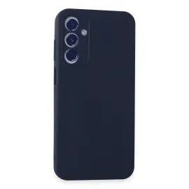 Newface Samsung Galaxy A15 4G Kılıf First Silikon - Lacivert