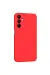 Newface Samsung Galaxy A25 5G Kılıf First Silikon - Kırmızı