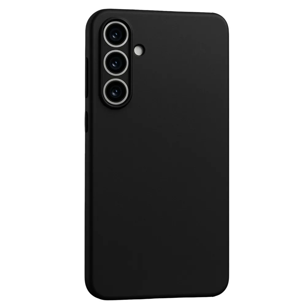 Newface Samsung Galaxy A55 5G Kılıf First Silikon - Siyah