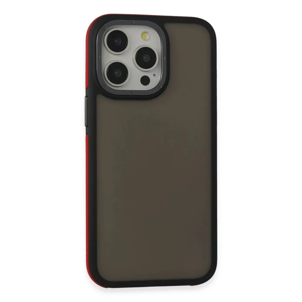 Newface Iphone 13 Pro Max Harvel Kapak - Kırmızı