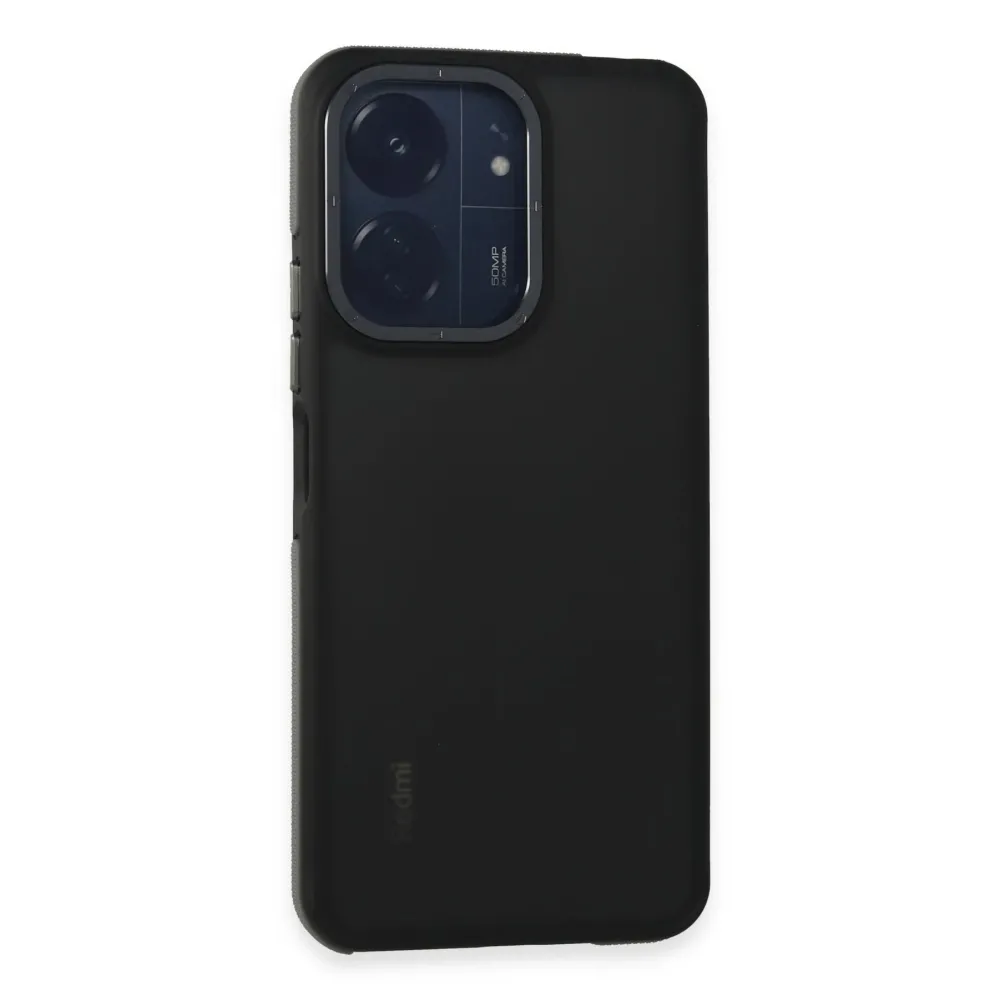 Newface Xiaomi Redmi 13C Harvel Kapak - Titan Gri