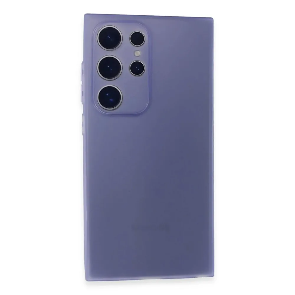 Newface Samsung Galaxy S24 Ultra Kılıf Puma Silikon - Mor