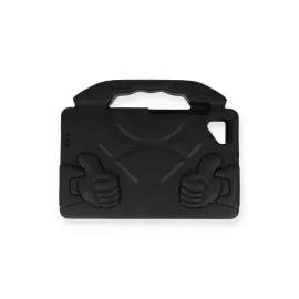 Newface Samsung Galaxy Tab A9 Kılıf Like Stantlı Tablet Silikon - Siyah