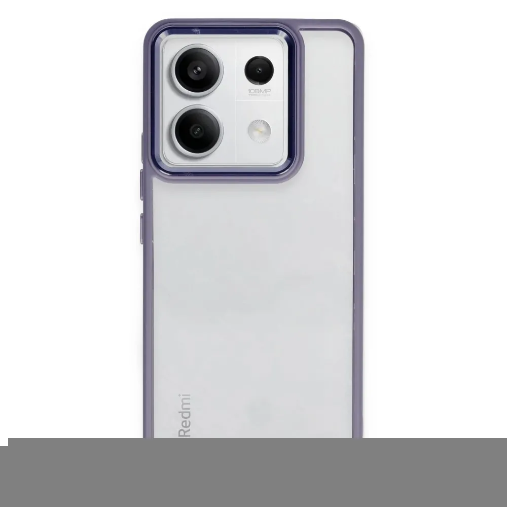 Newface Xiaomi Redmi Note 13 Pro 5G Kılıf Power Silikon - Lila