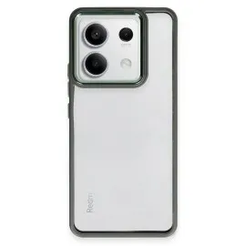 Newface Xiaomi Redmi Note 13 Pro 4G Kılıf Power Silikon - Koyu Yeşil