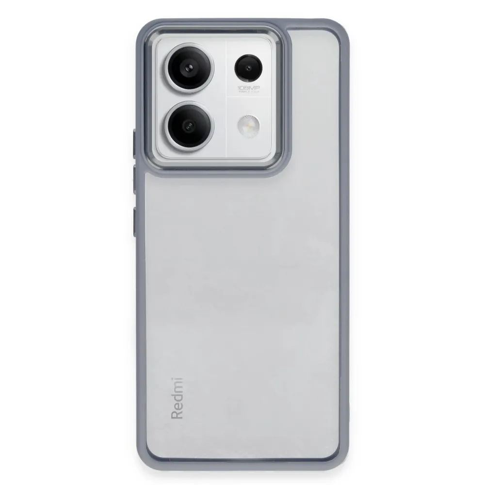 Newface Xiaomi Redmi Note 13 4G Kılıf Power Silikon - Sierra Blue