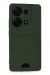 Newface Xiaomi Redmi Note 13 Pro 4G Kılıf Kelvin Kartvizitli Silikon - Koyu Yeşil