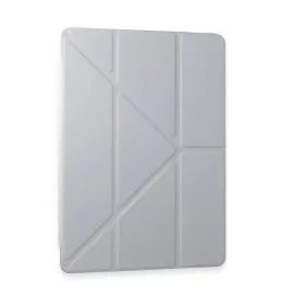 Newface Samsung Galaxy Tab A9 Kılıf Kalemlikli Mars Tablet Kılıfı - Gri