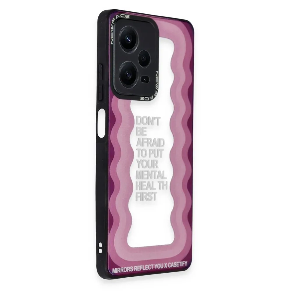 Newface Xiaomi Poco X5 Pro 5G Kılıf Mirror Desenli Kapak - Mirror - 11