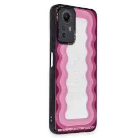 Newface Xiaomi Redmi Note 12 Pro 5G Kılıf Mirror Desenli Kapak - Mirror - 11