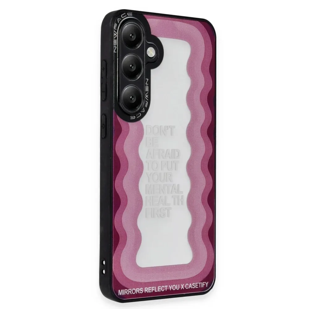 Newface Samsung Galaxy S24 Plus Kılıf Mirror Desenli Kapak - Mirror - 11