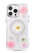 Newface Iphone 14 Pro Max Flower Magsafe Kapak - Pembe