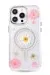 Newface Iphone 15 Pro Max Flower Magsafe Kapak - Pembe