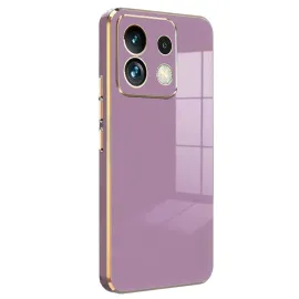 Newface Xiaomi Redmi Note 13 5G Kılıf Volet Silikon - Mor