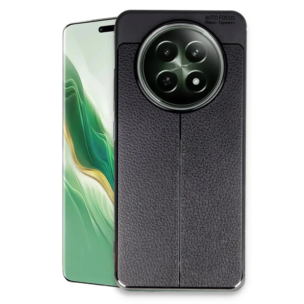 Newface Realme 12 5G Kılıf Auto Focus Kapak - Siyah