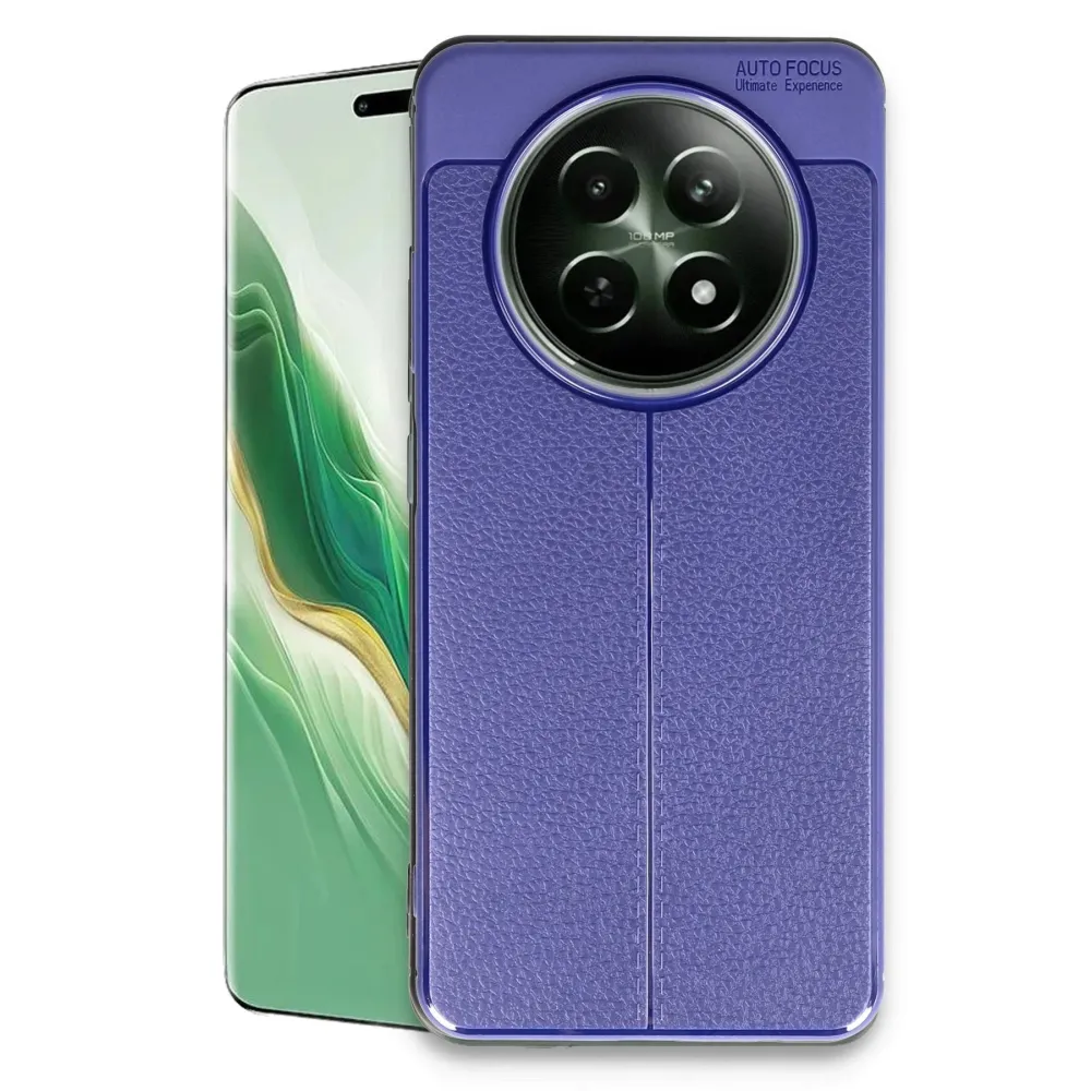 Newface Realme 12 5G Kılıf Auto Focus Kapak - Lacivert